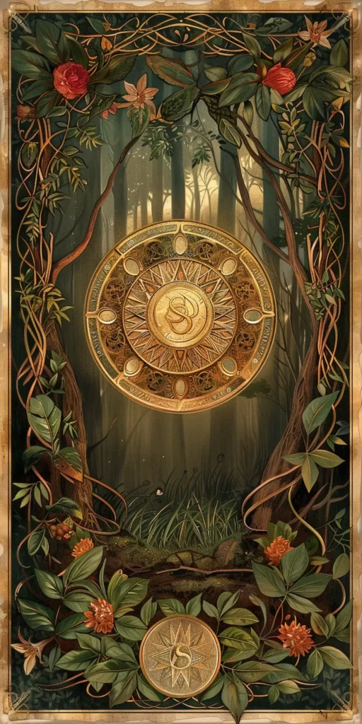 It evokes financial and physical stability, indicating a period of security and prosperity.
