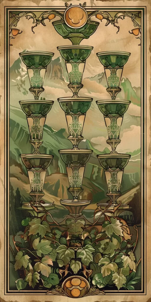This card symbolizes appreciation and recognition, reflecting a high status in society.