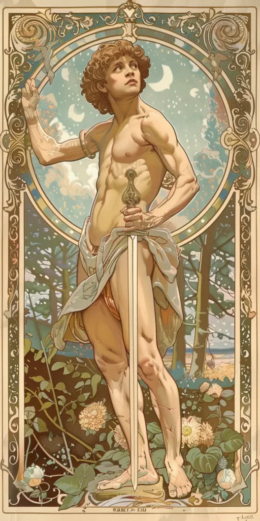 It embodies the quest for balance between logic and intense passions.