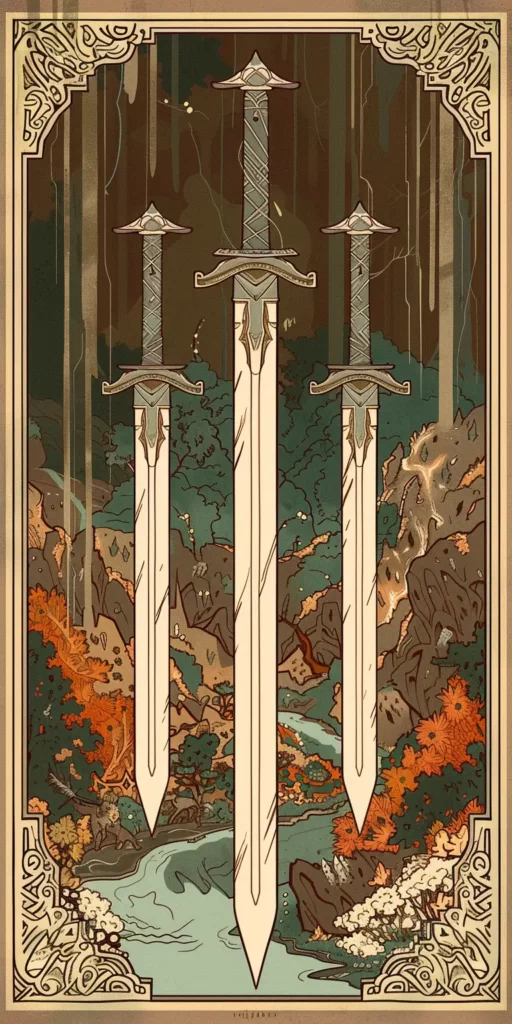 It represents overcoming a weak opposition, cutting through a dilemma.