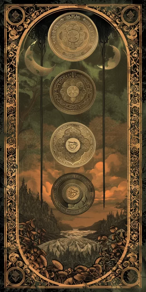 It is often associated with tradition, reputation, and honor, highlighting the importance of established values.